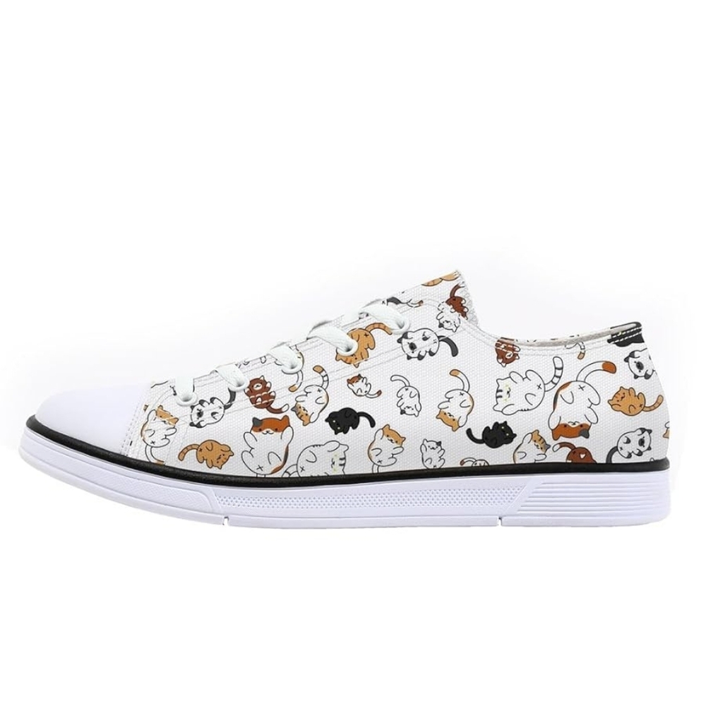 Cat Print Sneakers